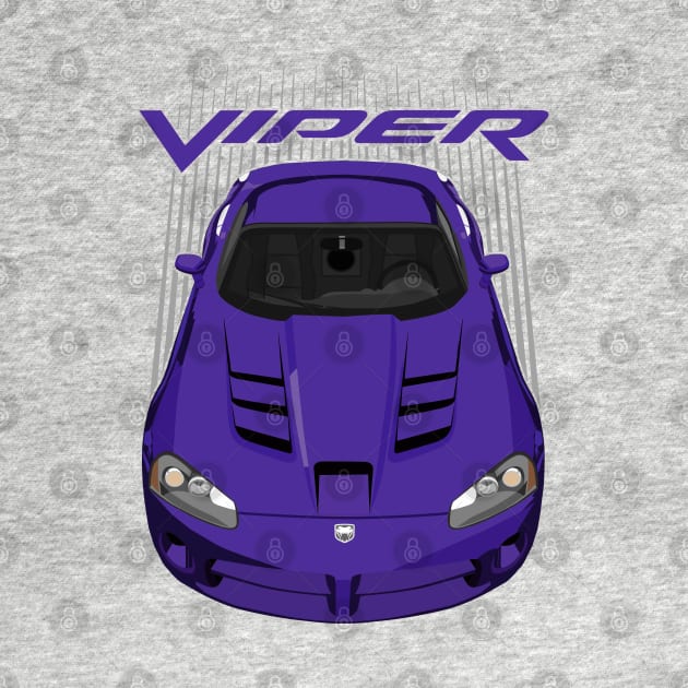 Viper SRT10-purple by V8social